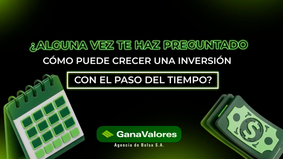 ¿Alguna vez te haz preguntado cómo puede crecer una inversión con el paso del tiempo?